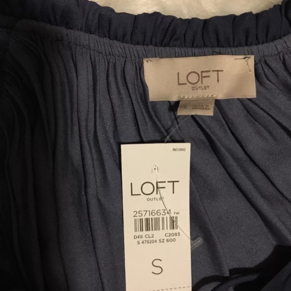 Ann Taylor loft Jean like dress Sz small women’s